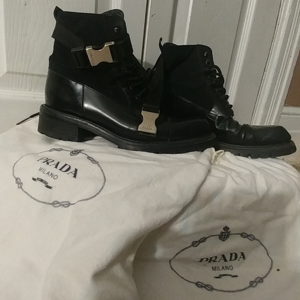 Black boots